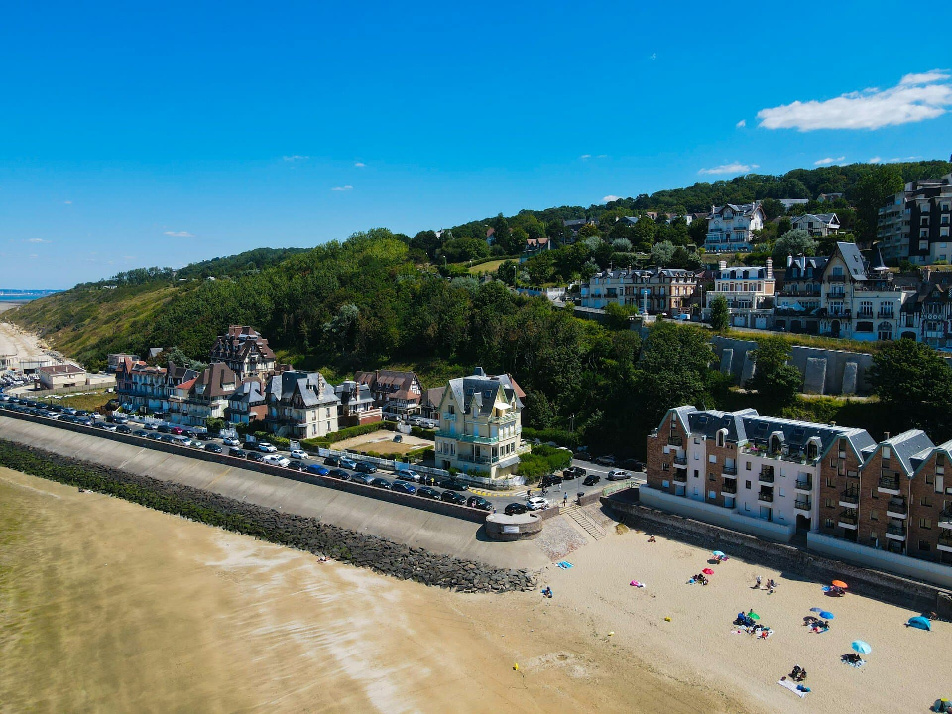 החוף של טרוביל סור מאר
