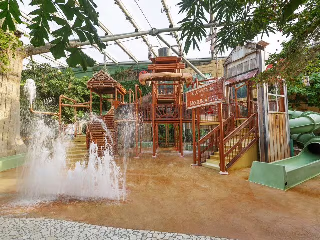 בריכת הילדים בכפר הנופש שלושת היערות (מקור: סנטרפארקס)